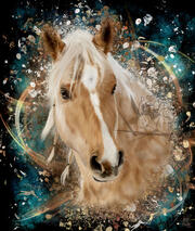 Digital Horse Equine Pet Portrait
