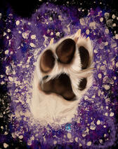 Paw Custom Digital Dog Portrait