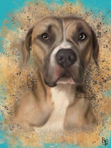 - Heimdal - Custom Commission Digital Dog Portrait